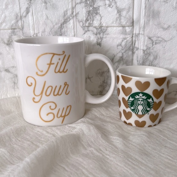 🇺🇸 STARBUCKS Set 🧜‍♀️ 1 Mug & 1 Shot cup - Picture 1 of 6